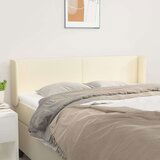  Uzglavlje s ušima krem 147x16x78/88 cm od od umjetne kože | shoptok.hr