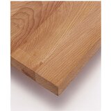 RAU Delovna miza, nastavljiva po višini, 800 - 850 mm, masivna plošča iz bukovine, ŠxG 1250 x 800 mm, svetlo siva | Shoptok.si