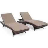  Set vrtnih ležaljki od tehnoratana Bora Bora Smeđa prostirka / Smeđa melanž sa stolom | shoptok.hr