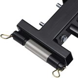 vidaXL snežni plug za kosilnico z adapterjem 100 cm | Shoptok.si