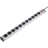 Razdelilna letev s stikalom 11-delna aluminij\, varnostni kontakt 0601x00112031, (20641526)