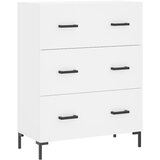  Visoka komoda bijela 69,5x34x180 cm konstruirano drvo | shoptok.hr