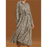 Sinsay Midi haljina s leopardskim uzorkom cijene