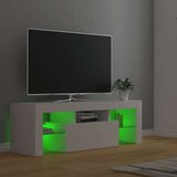 vidaXL TV ormarić s LED svjetlima bijeli 120 x 35 x 40 cm | shoptok.hr