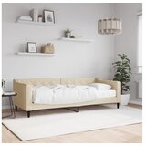 vidaXL Dnevni krevet s madracem krem 80 x 200 cm od tkanine Cijene