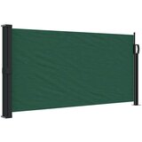 vidaXL Bočna tenda na uvlačenje tamnozelena 100x500 cm | shoptok.hr