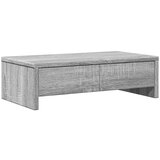vidaXL Stojalo za zaslon s predali siva sonoma 50x27x15 cm inž. les | Shoptok.si