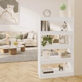 vidaXL knjižna omara/pregrada bela 60x30x135 cm iverna plošča Cene