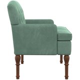  Ljubavni kauč s gumbima Morska zelena 111 x 65 x 79 cm Baršun | Eponuda.com