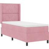 vidaXL Box spring krevet Ružičasta 80 x 200 cm Baršun Cijene