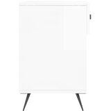  Klupa za cipele sjajna bijela 102x35x55 cm konstruirano drvo | shoptok.hr