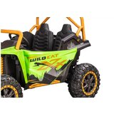 Lean Toys Otroški električni avto WILDCAT XXL– 24V/14AH, 4×200W, z daljinskim upravljalnikom ZELENA | Shoptok.si