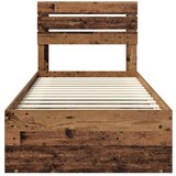  Okvir za krevet Staro drvo 90 x 200 cm Čvrsto borovo drvo | shoptok.hr