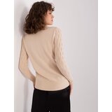 Wool Fashion Italia Sweater-AT-SW-2324-2.68-light beige | Shoptok.si