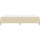 Box spring krevet Krema i smeđa 120 x 190 cm | shoptok.hr