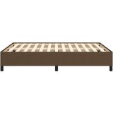  Za krevet tamnosmeđi 140 x 190 cm od tkanine | shoptok.hr