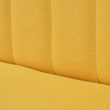 vidaXL Sofa 117x55,5x77 cm Tkanina Žuta | shoptok.hr