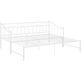  Za krevet na razvlačenje bijeli metalni 90 x 200 cm | shoptok.hr