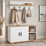MID.YOU PREDSOBA bela, medeni hrast | Shoptok.si