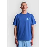 Rvca AF Twin Tulips T-shirt indigo blues | Shoptok.si