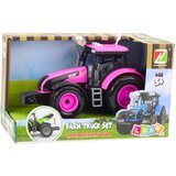 Traktor za igru na baterije sa zvučnim i svjetlosnim efektima - rozi | shoptok.hr