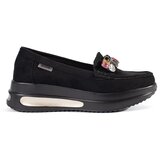 Shelvt Suede platform loafers with crystals | shoptok.hr