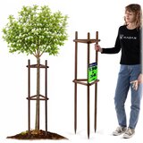 KADAX opora za rastline, drevesa, grmičevje, impregnirana opora, trikotna, močna, 130 cm, (5000362625) | Shoptok.si