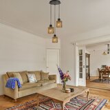 Toolight Viseća Lampa APP1820-3CPR NATURE BLACK | shoptok.hr