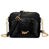 Vuch Crossbody torba Fossy Sequin Mini Black, 17 x 20 cm Slike