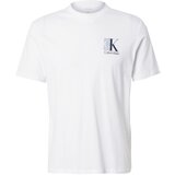 Calvin Klein Majica mornarska / kraljevo modra / svetlo siva / bela | Shoptok.si