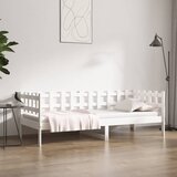 vidaXL dnevna postelja bela 90x190 cm trdna borovina Cene