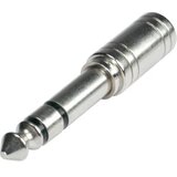 Hicon HI-JS6JS3-MF klinker avdio adapter [1x 6,3mm banana moški konektor - 1x priključna doza za 3,5mm banana moški konektor] srebrna Klinken-Adapter,, (20411484) | Shoptok.si