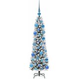  Umjetno božićno drvce Bijela 120 cm PVC i Metal i Plastika | shoptok.hr