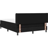  s opruga kutije s uzglavljem Crna 200 x 160 cm tkanina | shoptok.hr