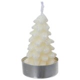 Dekordom Candle paraffin tree 9cm 740972 - Wool white - KMG Cene