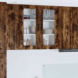 vidaXL Zidni kuhinjski ormarić Dimljeni hrast 80 x 31 x 80 cm | shoptok.hr
