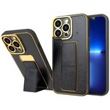 Luxury Kickstand futrola za Apple iPhone 12 Pro - Crna KP24806 | Shoptok.si