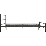  Za krevet sivi metalni 180 x 200 cm | shoptok.hr
