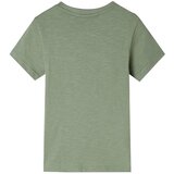  Dječja majica kratkih rukava svijetla kaki 140 | shoptok.hr