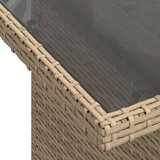  Set od 9 vrtnih sofa s jastučićima Bež Poli Ratan | shoptok.hr