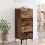 vidaXL Strani šal Star les 34,5 x 34 x 90 cm Konstruiran les | Shoptok.si