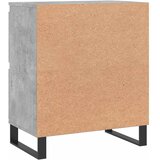  Komoda siva boja betona 60x35x70 cm od konstruiranog drva | shoptok.hr