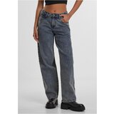 Urban Classics women's high-waisted jeans 90's blue | ePonuda.com