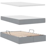  Krevet s madracem i skladištem Svijetlo siva 120 x 190 cm | shoptok.hr