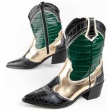 Leindia Mestni škornji 100633 Zelena Cene