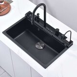 Inter Ceramic sudoper + slavina Aquaris Smart + filter za vodu, mat crna | Eponuda.ba