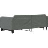  Dnevni krevet na razvlačenje bez madraca tamnosivi 90 x 200 cm | shoptok.hr