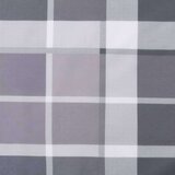  Blazina za kavč iz palet siv karo vzorec 120x80x12 cm, (20623508) | Shoptok.si