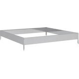  Povišena vrtna gredica 100 x 100 x 18,5 cm pocinčani čelik | Eponuda.com