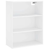  Visoka komoda bijela 69 5x34x180 cm konstruirano drvo | shoptok.hr